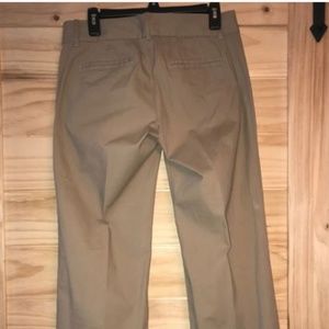 J Crew khaki stretch trousers/pans Women's